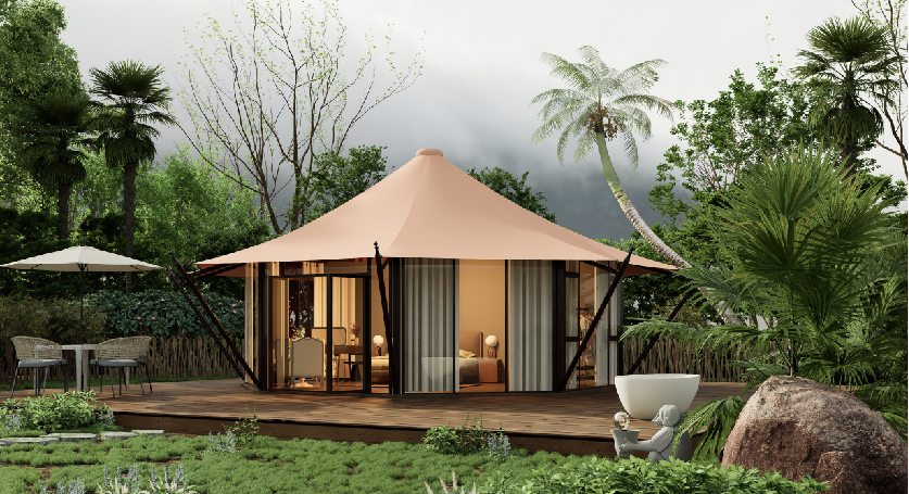 延长县异形篷房定制：专属设计赋能，打造城市户外专属名片